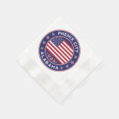 Serviette En Papier Phenix, Alabama (Coin)