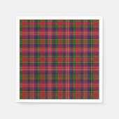 Serviette En Papier Phérson Clan Tartan Papier Plaid Napkins (Devant)
