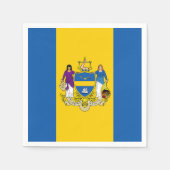 Serviette En Papier Philadelphie (Devant)