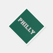Serviette En Papier Philadelphie Pennsylvanie (Coin)