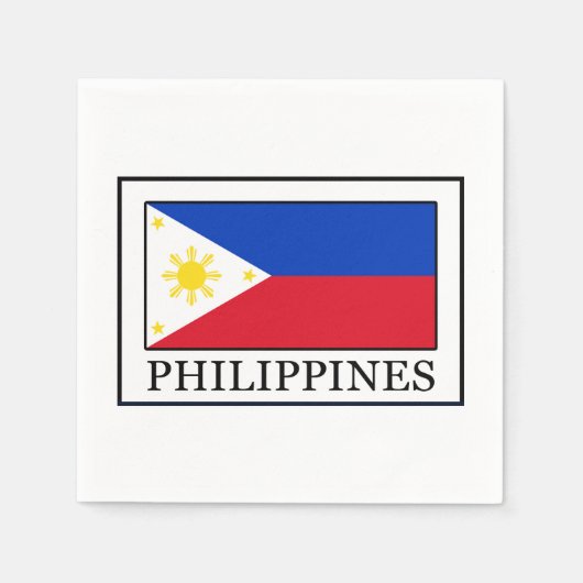Serviette En Papier Philippines (Devant)