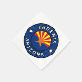 Serviette En Papier Phoenix Arizona (Coin)