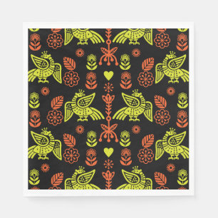 Serviette En Papier Phoenix Bird Fold Art Imprimer