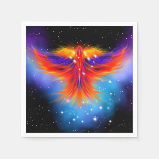 Serviette En Papier Phoenix Nebula (Devant)