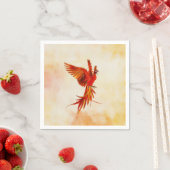 Serviette En Papier Phoenix Rising - #2 (En situation)