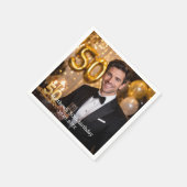 Serviette En Papier Photo birthday party (Coin)