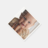 Serviette En Papier Photo d'anniversaire (Coin)