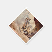 Serviette En Papier photo de léopard nuageux nature faune exotique (Coin)