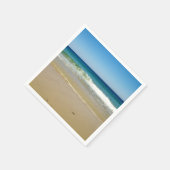 Serviette En Papier Photo de plage (Coin)