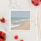 Serviette En Papier Photo de plage (En situation)