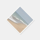 Serviette En Papier Photo de plage (Coin)