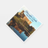 Serviette En Papier Photo Dunvegan Castle du clan écossais MacLeod (Coin)