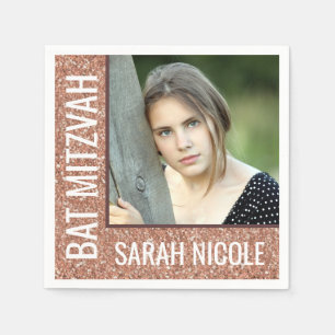 Serviette En Papier Photo faite sur commande fascinante de parties