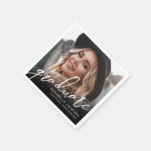 Serviette En Papier Photo Graduation Party (Coin)