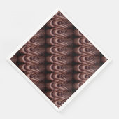 Serviette En Papier Photo intéressante, tuiles de toit avec perspectiv (Coin)