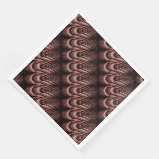 Serviette En Papier Photo intéressante, tuiles de toit avec perspectiv (Coin)