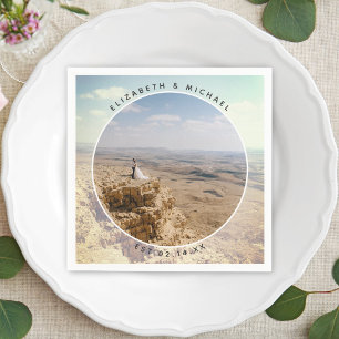 Serviette En Papier Photo Mariage de mariée et de chambre élégante