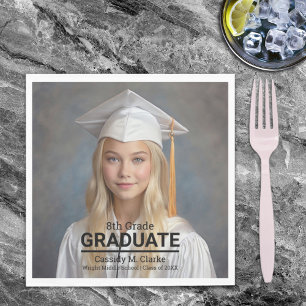 Serviette En Papier Photo minimaliste 8e année