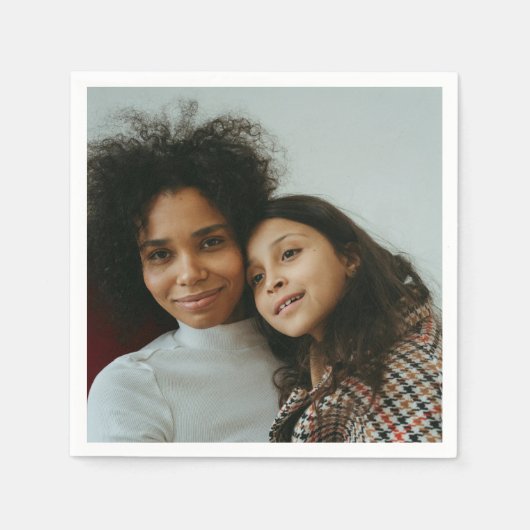 Serviette En Papier Photo personnalisée (Devant)