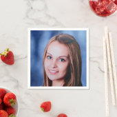 Serviette En Papier Photo personnalisée (En situation)