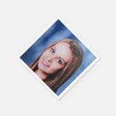 Serviette En Papier Photo personnalisée (Coin)