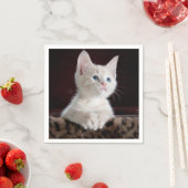 Serviette En Papier Photo personnalisée unique (En situation)