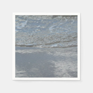 Serviette En Papier Photographie abstraite de l'eau clapotant sur la p