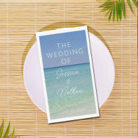 Photographie de plage personnalisée pour mariage