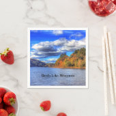 Serviette En Papier Photographie panoramique du Devil's Lake, Wisconsi (En situation)