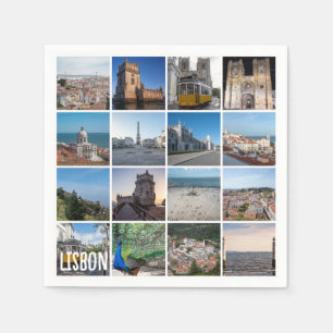 Serviette En Papier Photos de Mosaic Lisbonne, Portugal