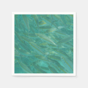 Serviette En Papier Photos de poissons sous-marins