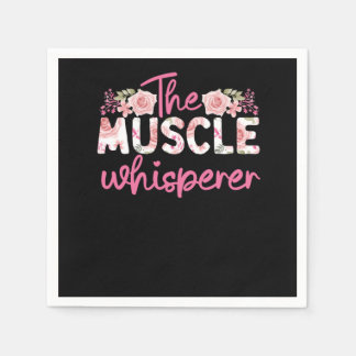 Serviette En Papier Physothérapeute Le Rose Muscle Whisperer