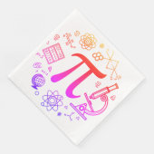 Serviette En Papier Pi Enthousiaste (Coin)