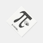 Serviette En Papier Pi One Pie (Coin)