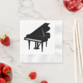 Serviette En Papier Piano (En situation)