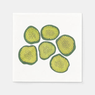 Serviette En Papier Picket Chips Sweet Picks Alimentation Kasher Dill 