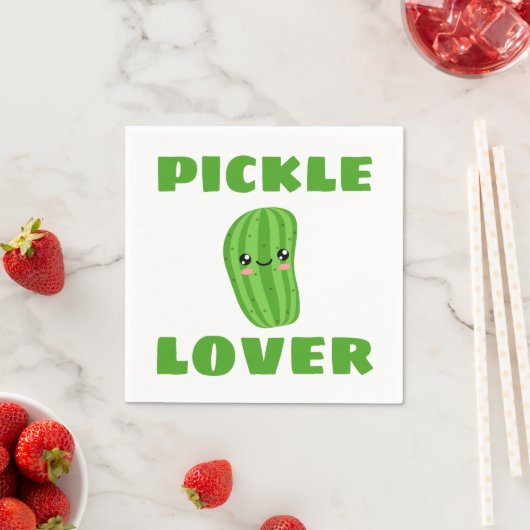 Serviette En Papier Pickle Lover (En situation)