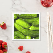 Serviette En Papier Pickle Pickle Lover Cadeau Pickle Ball Personnalis (En situation)