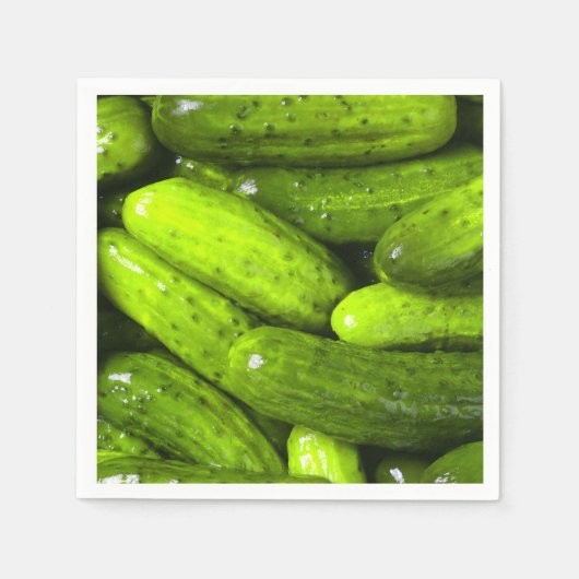 Serviette En Papier Pickle Pickle Lover Cadeau Pickle Ball Personnalis (Devant)