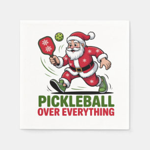 Serviette En Papier Pickleball avant tout Pickleball Père Noël
