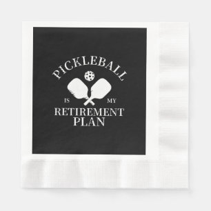 Serviette En Papier pickleball est mon projet de retraite