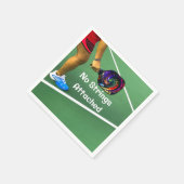 Serviette En Papier Pickleball Funny No Strings Attaché (Coin)