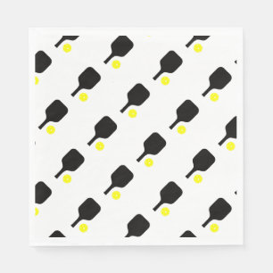 Serviette En Papier Pickleball paddles & balls