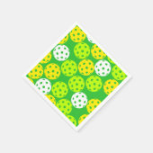 Serviette En Papier Pickleball | Papier de partie Napkin (Coin)