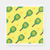 Serviette En Papier Pickleball Party (Devant)