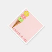 Serviette En Papier Pickleball Party (Coin)