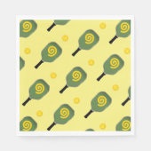 Serviette En Papier Pickleball Party (Devant)