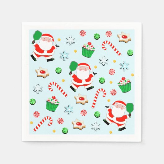 Serviette En Papier Pickleball Party Napkins (Devant)
