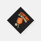 Serviette En Papier Pickleball - Restez Hors De La Cuisine (Coin)