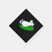 Serviette En Papier Picks Unicorn Cucumber Gherkin enfant (Coin)